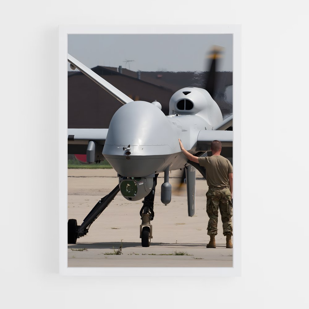 ap-reaper mq-9-1 cadre Blanc