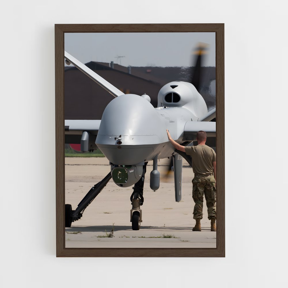 ap-reaper mq-9-1 cadre Bois foncé