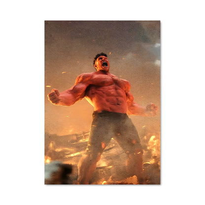 Poster Hulk: La Colère Rouge