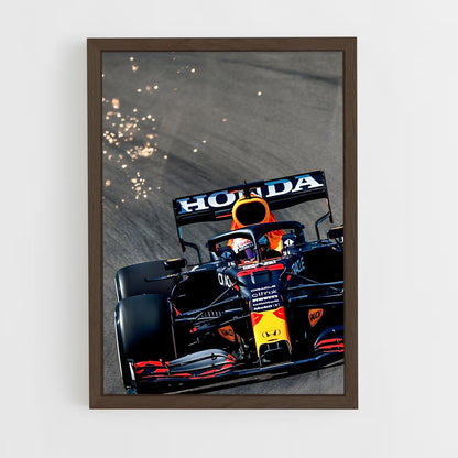 ap-red bull rb16b-1 cadre Bois foncé