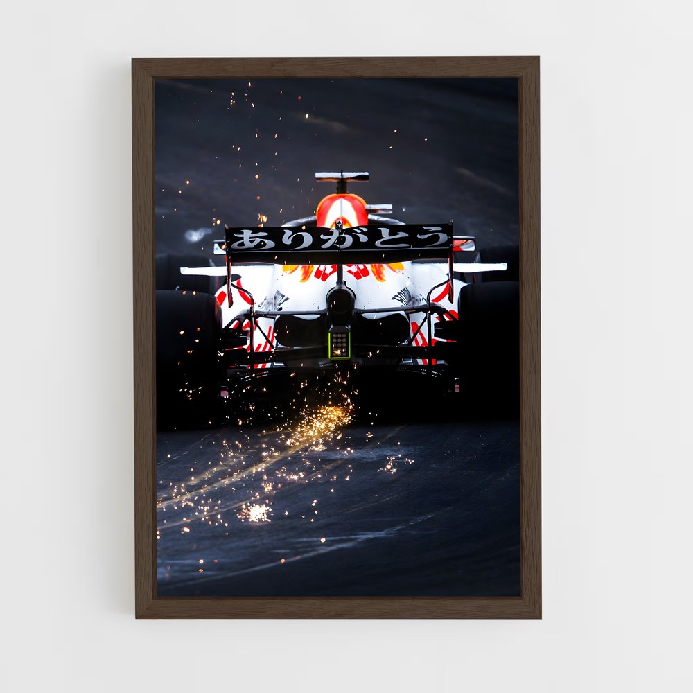 ap-red bull rb16b-3 cadre Bois foncé