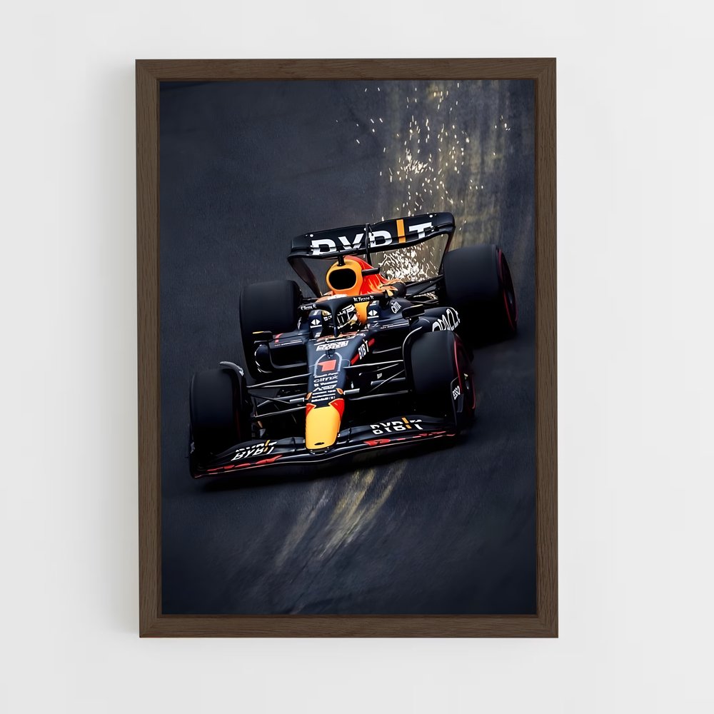 ap-red bull rb16b-5 cadre Bois foncé