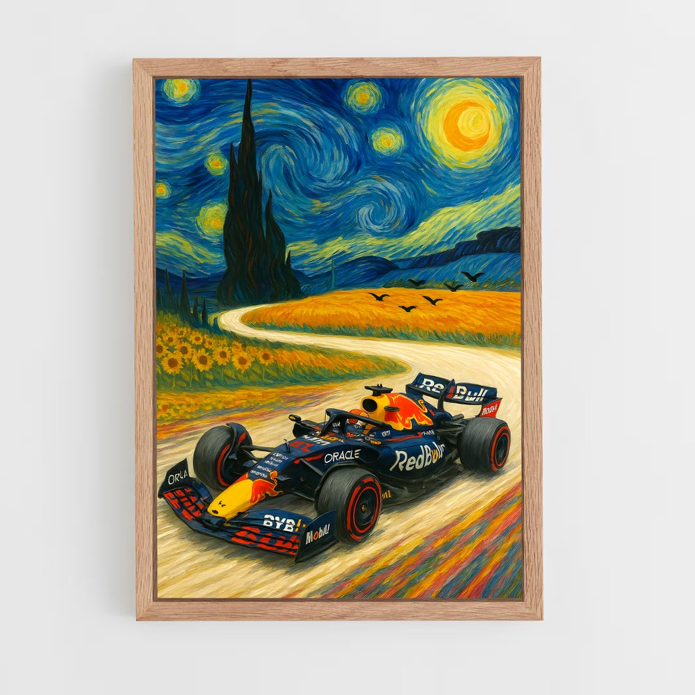 ap-red bull rb19-5 cadre Bois clair