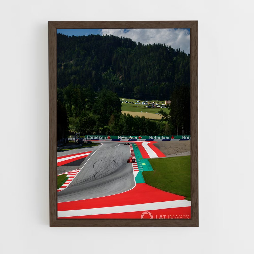 ap-red bull ring austria-1 cadre Bois foncé