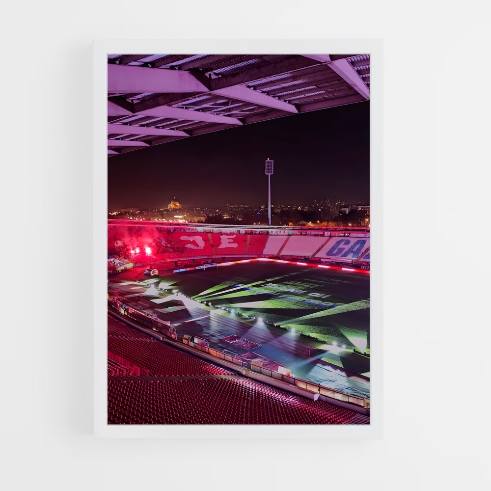 ap-red star belgrade-9 cadre Blanc