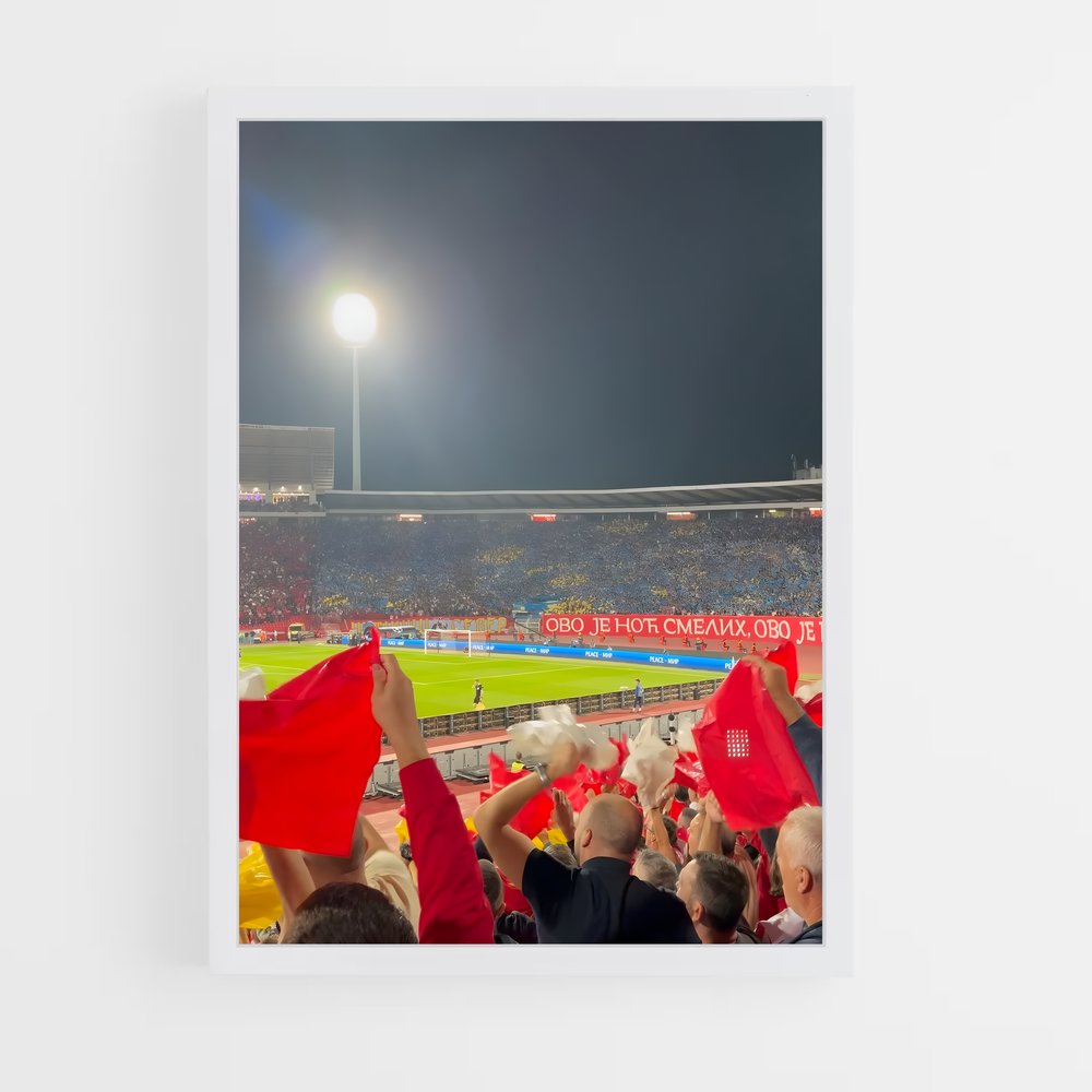 ap-red star belgrade basketball-7 cadre Blanc