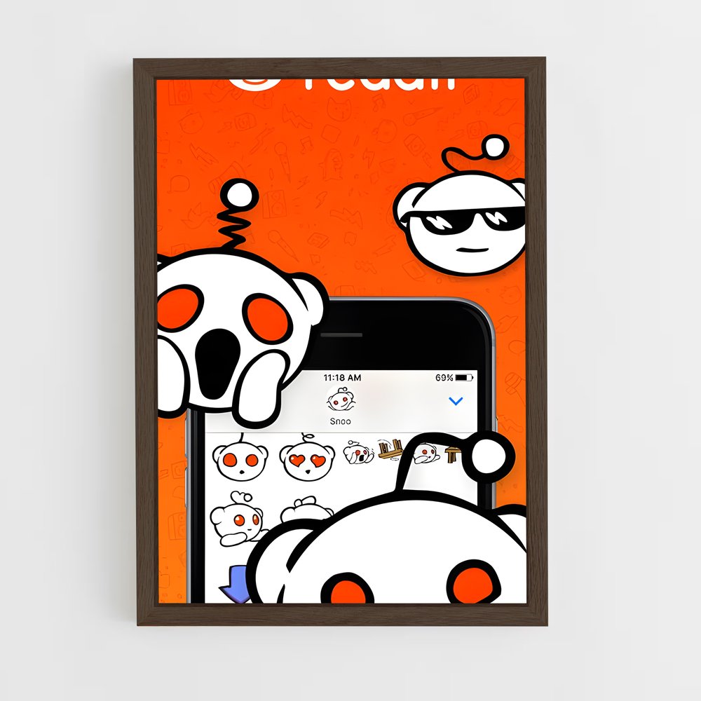 ap-reddit-1 cadre Bois foncé