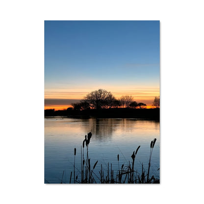 Poster Reflet des Rives