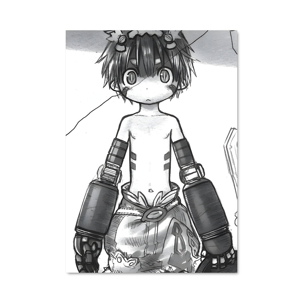 Poster Fille au Pistolet