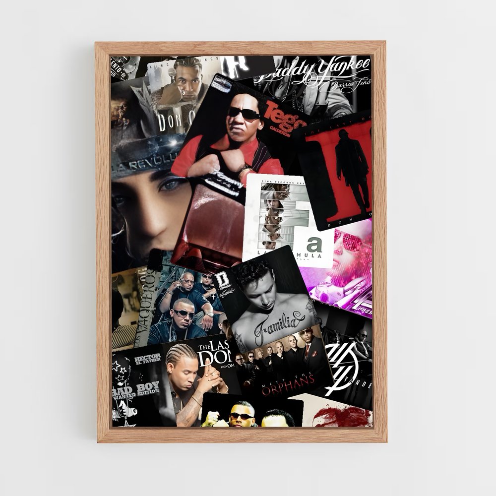 ap-reggaeton-2 cadre Bois clair