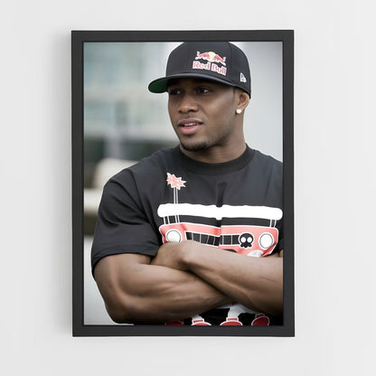 ap-reggie bush-2 cadre Noir
