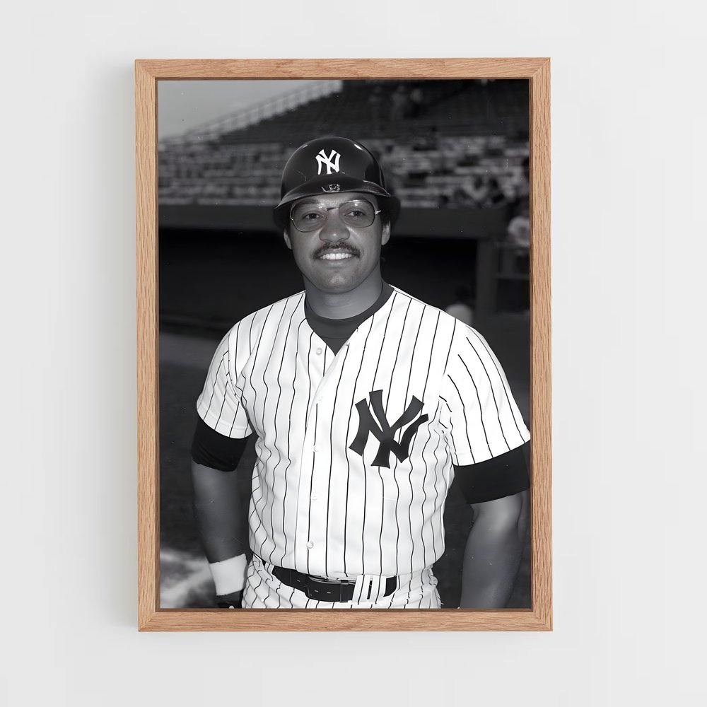 ap-reggie jackson-7 cadre Bois clair