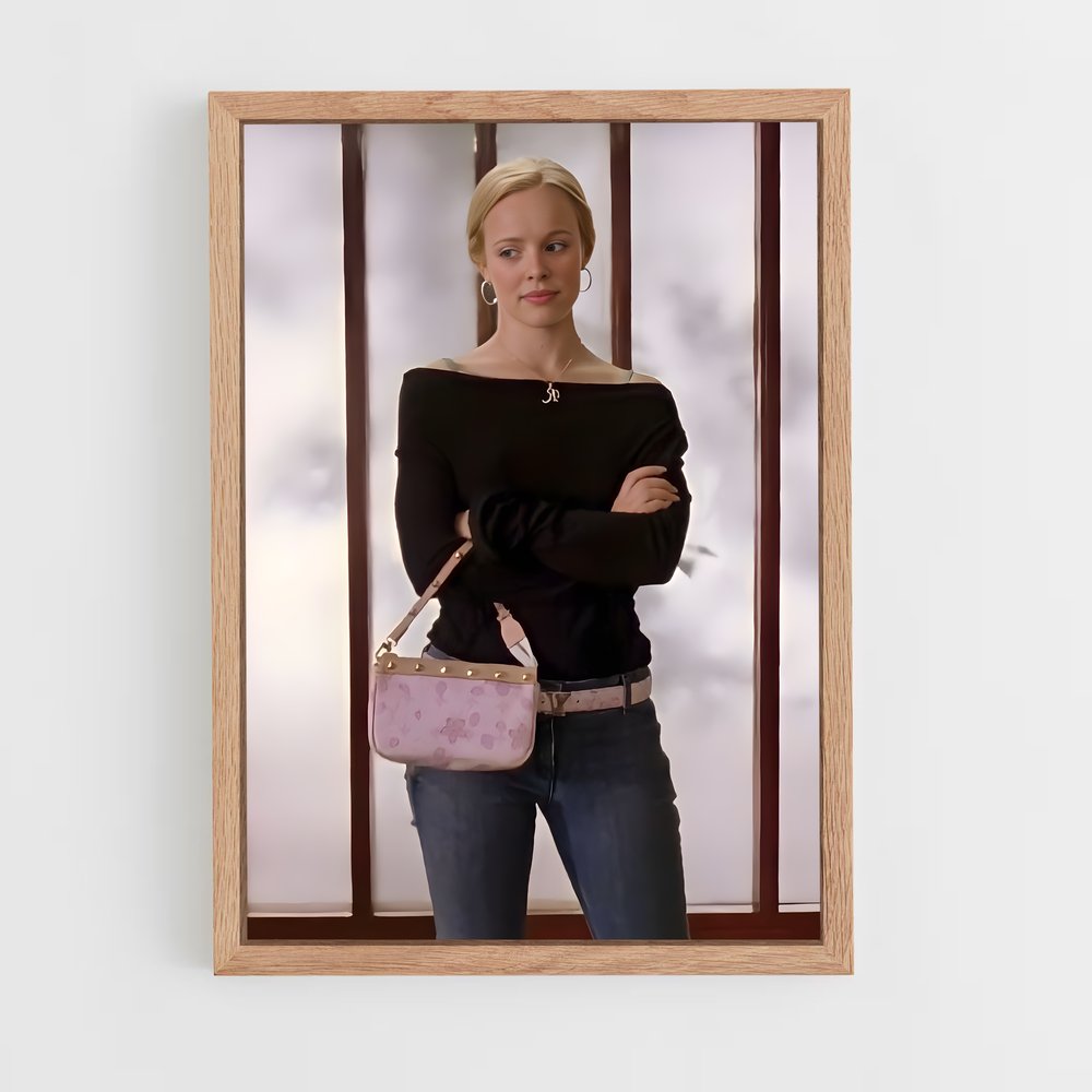 ap-regina george-3 cadre Bois clair