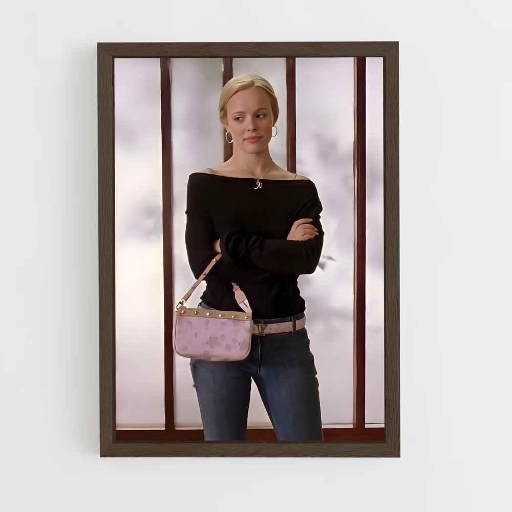 ap-regina george-3 cadre Bois foncé