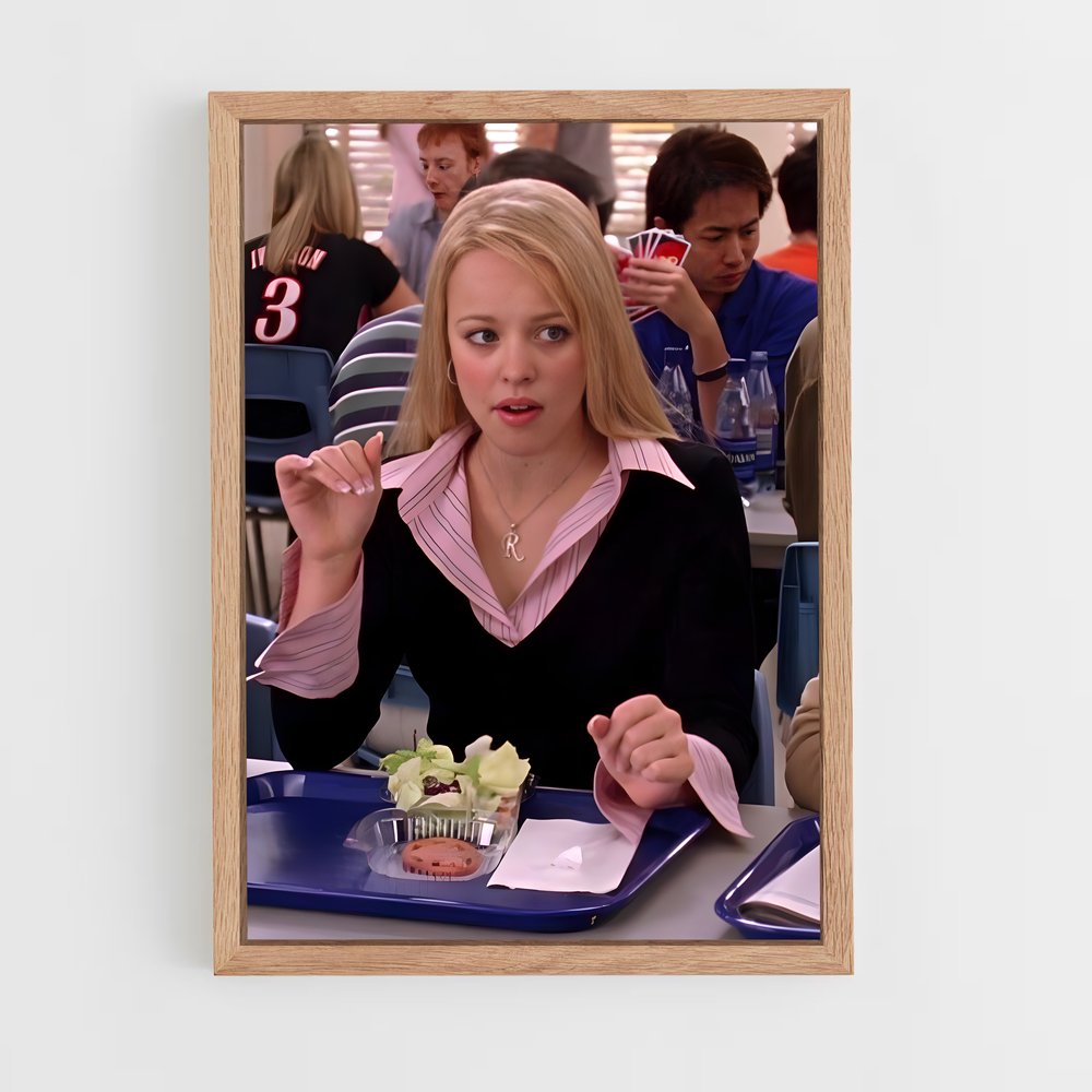 ap-regina george-5 cadre Bois clair