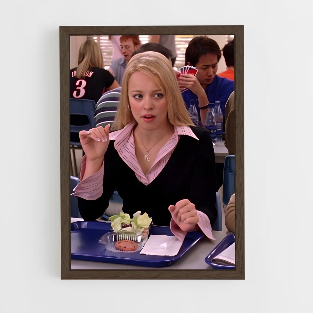 ap-regina george-5 cadre Bois foncé