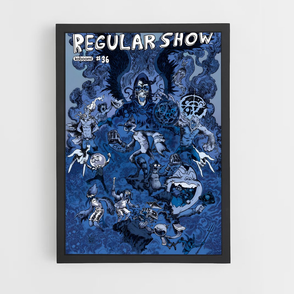 ap-regular show-2 cadre Noir