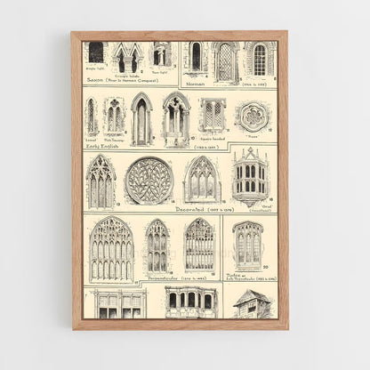 ap-renaissance architecture-7 cadre Bois clair