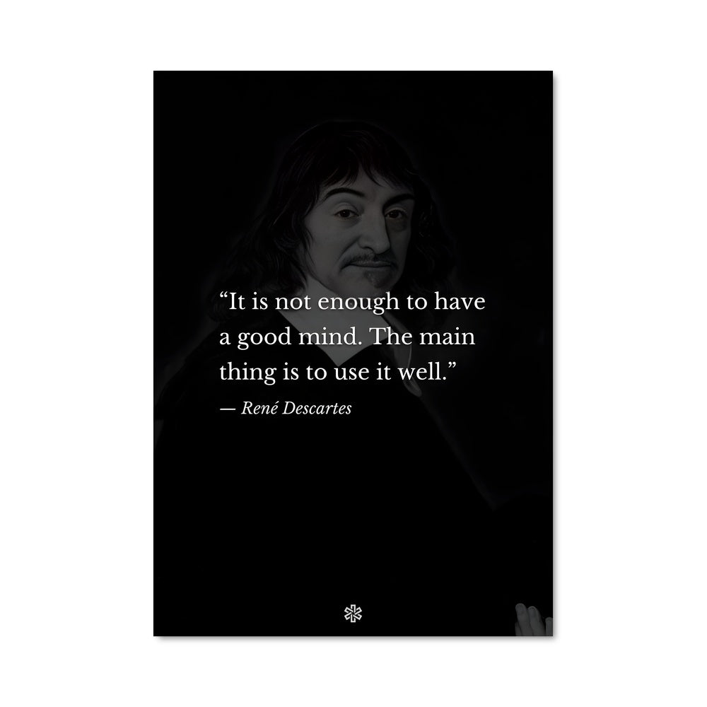 Poster Rene descartes 13348