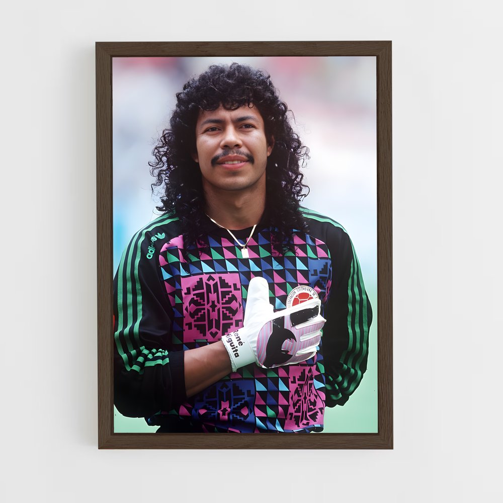 ap-rene higuita-1 cadre Bois foncé