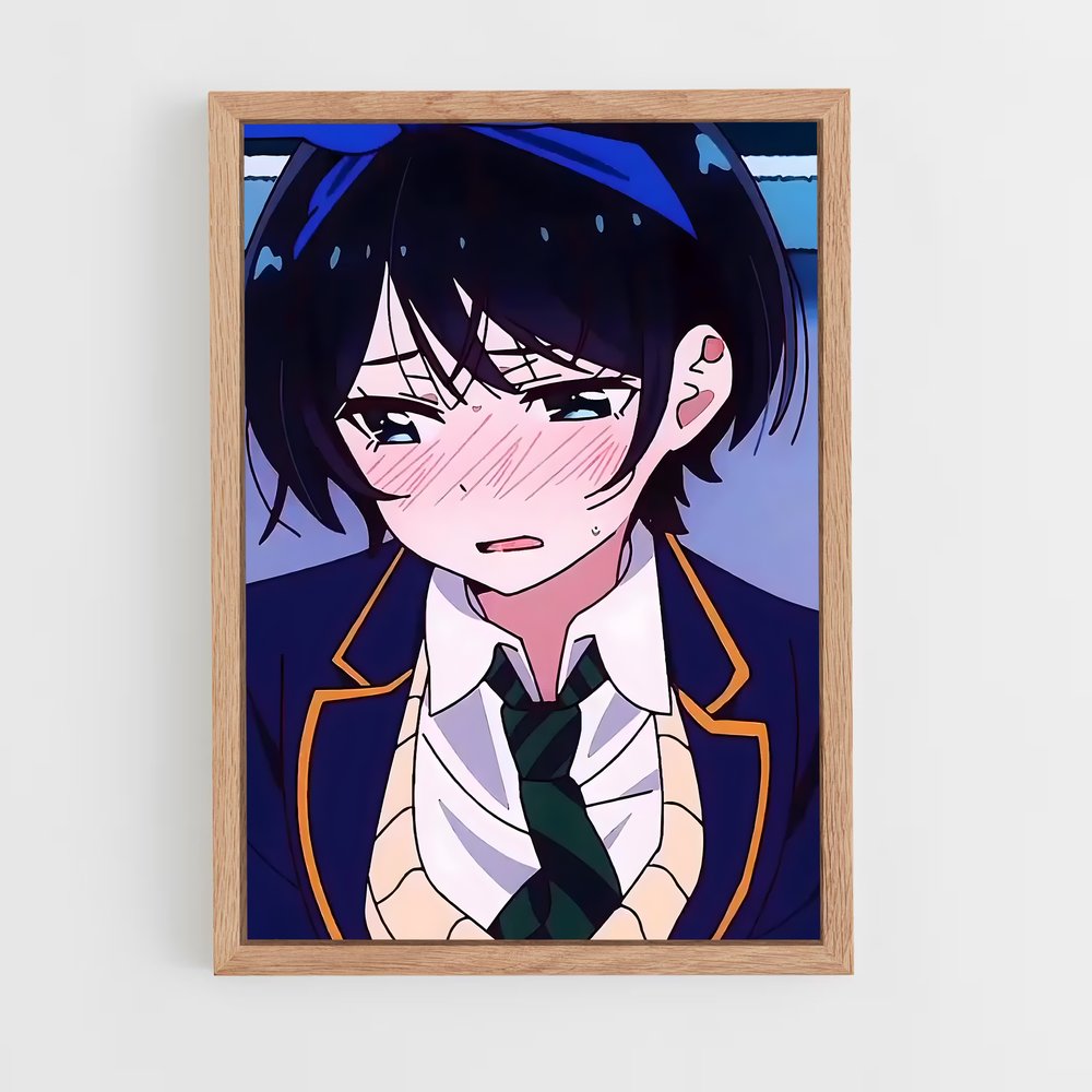 ap-rent a girlfriend-5 cadre Bois clair