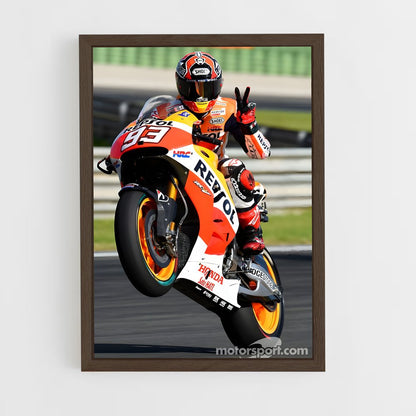 ap-repsol honda team-2 cadre Bois foncé