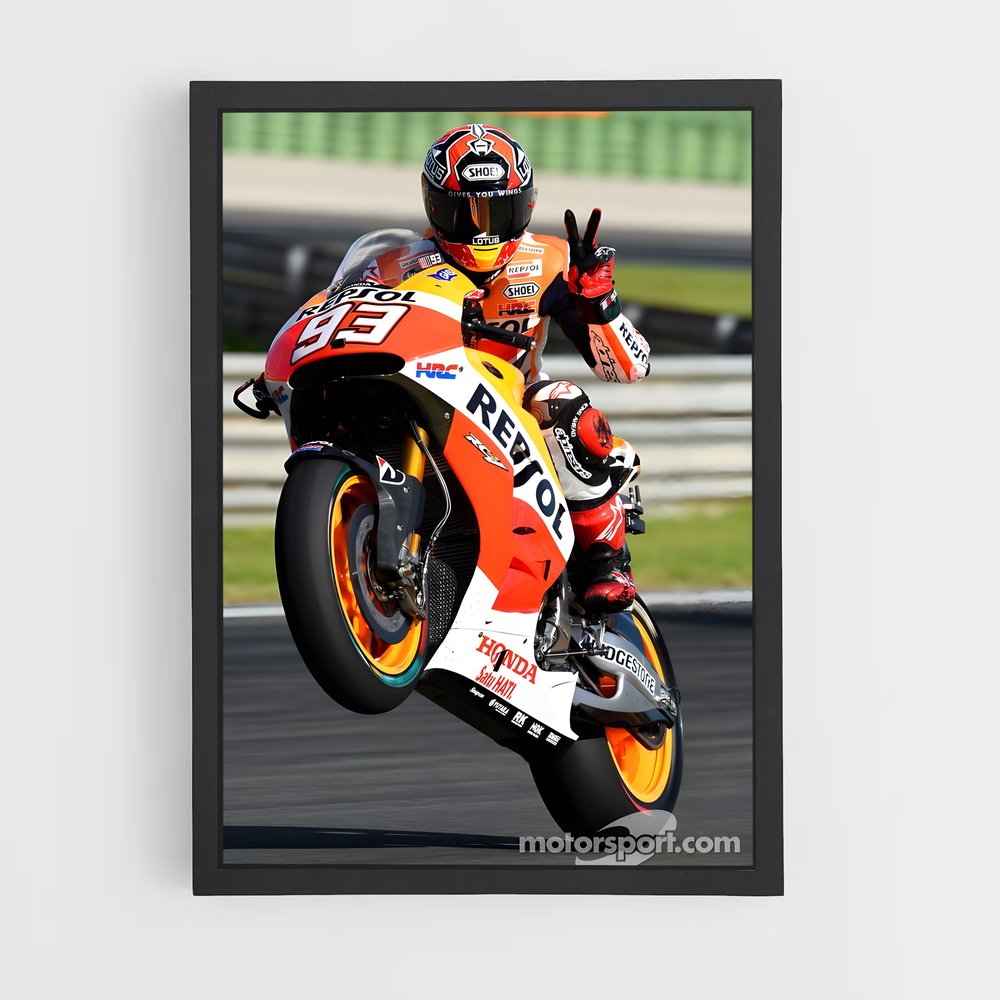ap-repsol honda team-2 cadre Noir