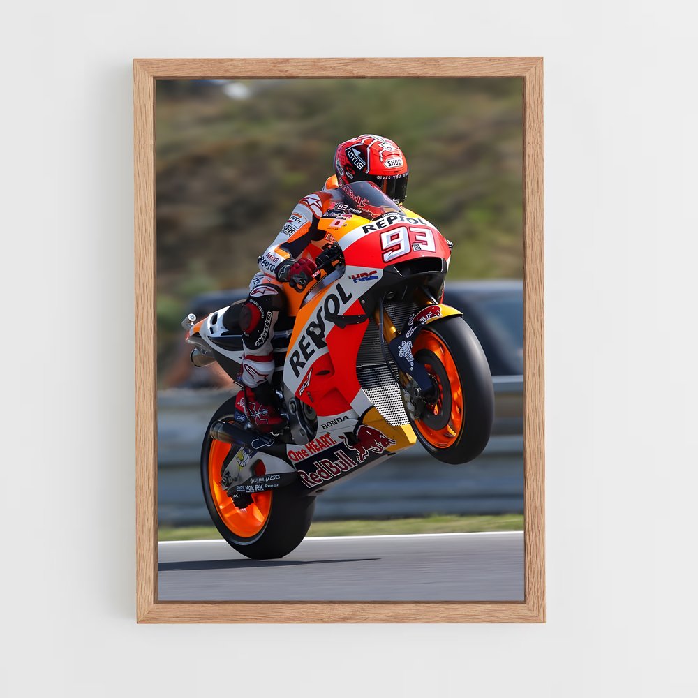 ap-repsol honda team-4 cadre Bois clair
