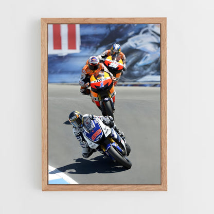 ap-repsol honda team-6 cadre Bois clair