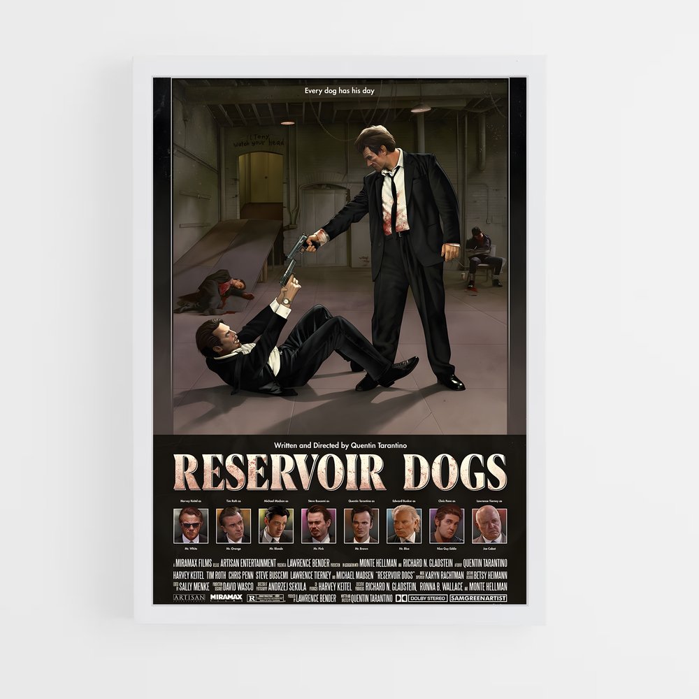 ap-reservoir dogs-1 cadre Blanc