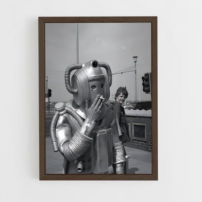 ap-retro futurism-6 cadre Bois foncé