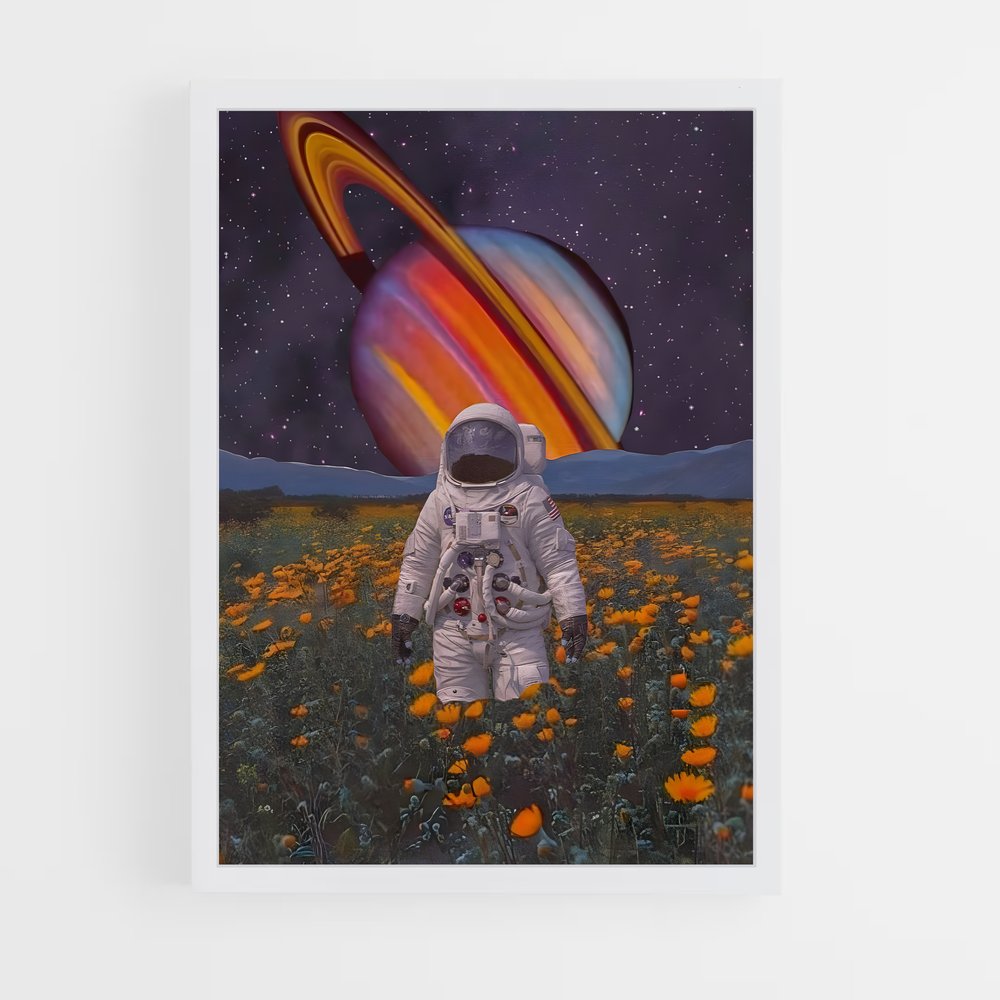 ap-retro space-5 cadre Blanc