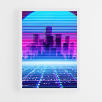 ap-retrowave-8 cadre Blanc
