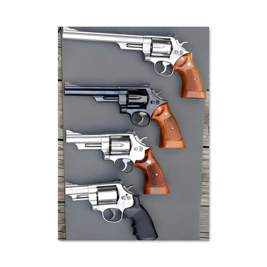 Poster Trilogie des Revolvers