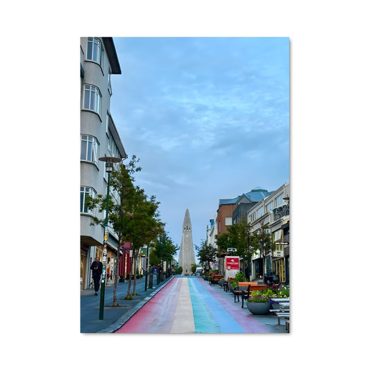 Poster Couleurs de Reykjavik