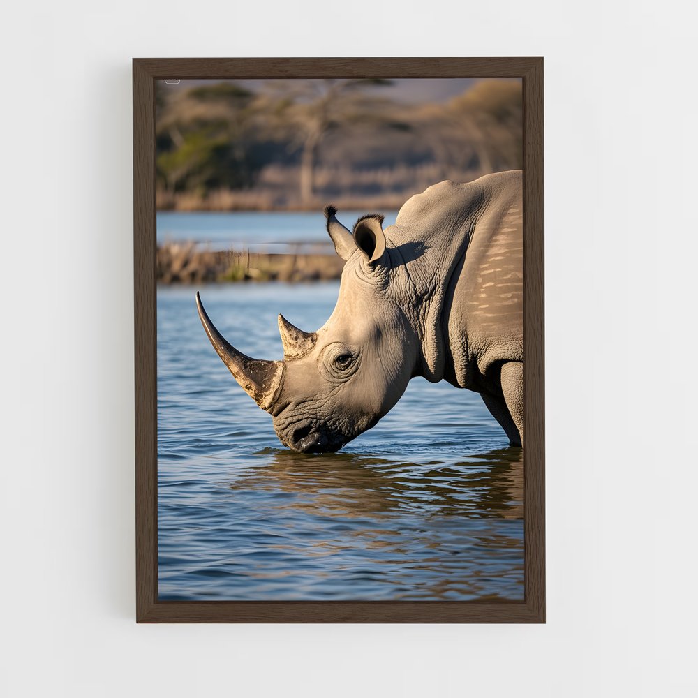ap-rhinoceros-2 cadre Bois foncé