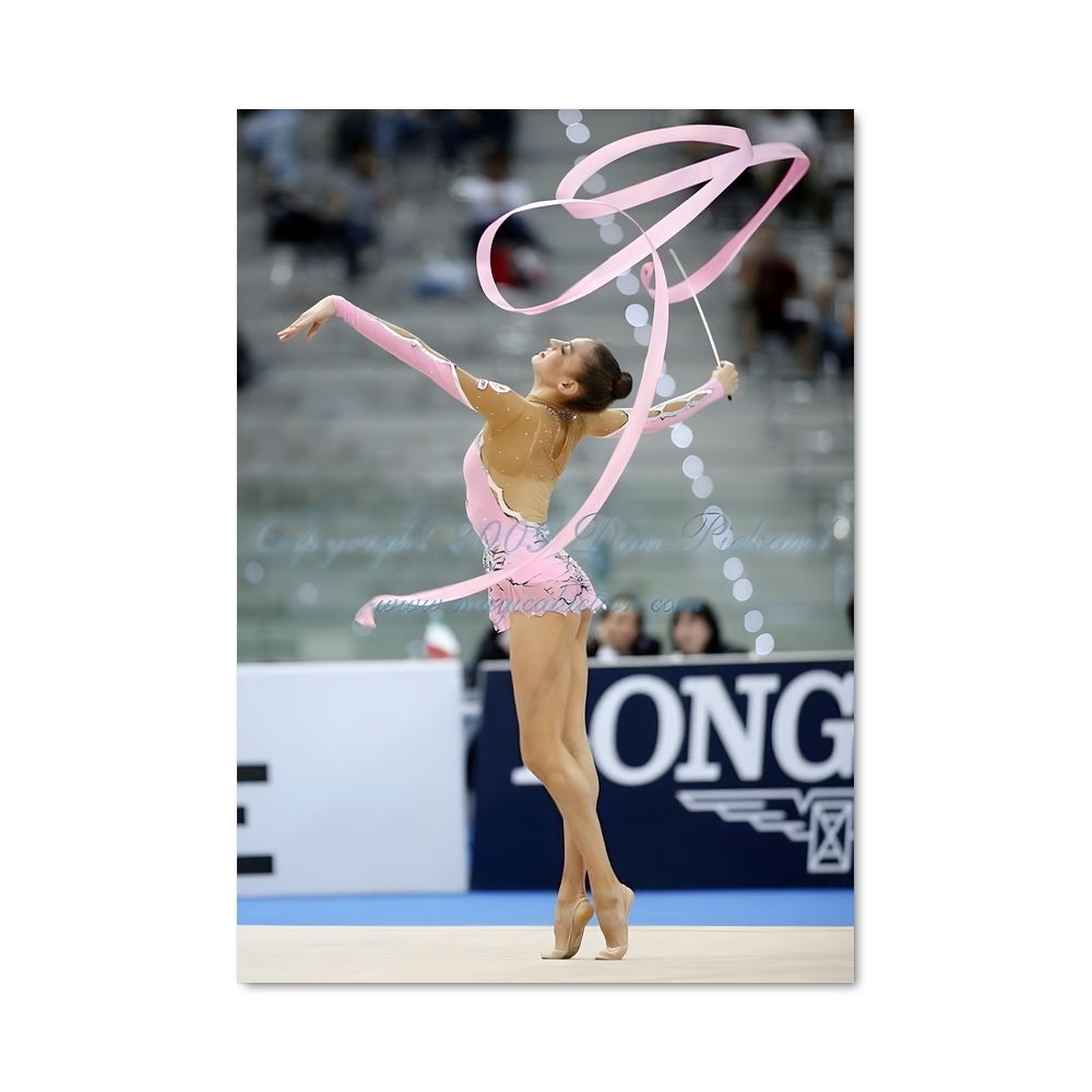 Poster Danse Rythmique en Rose