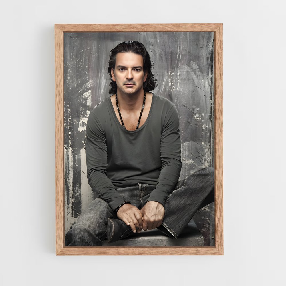ap-ricardo arjona-5 cadre Bois clair