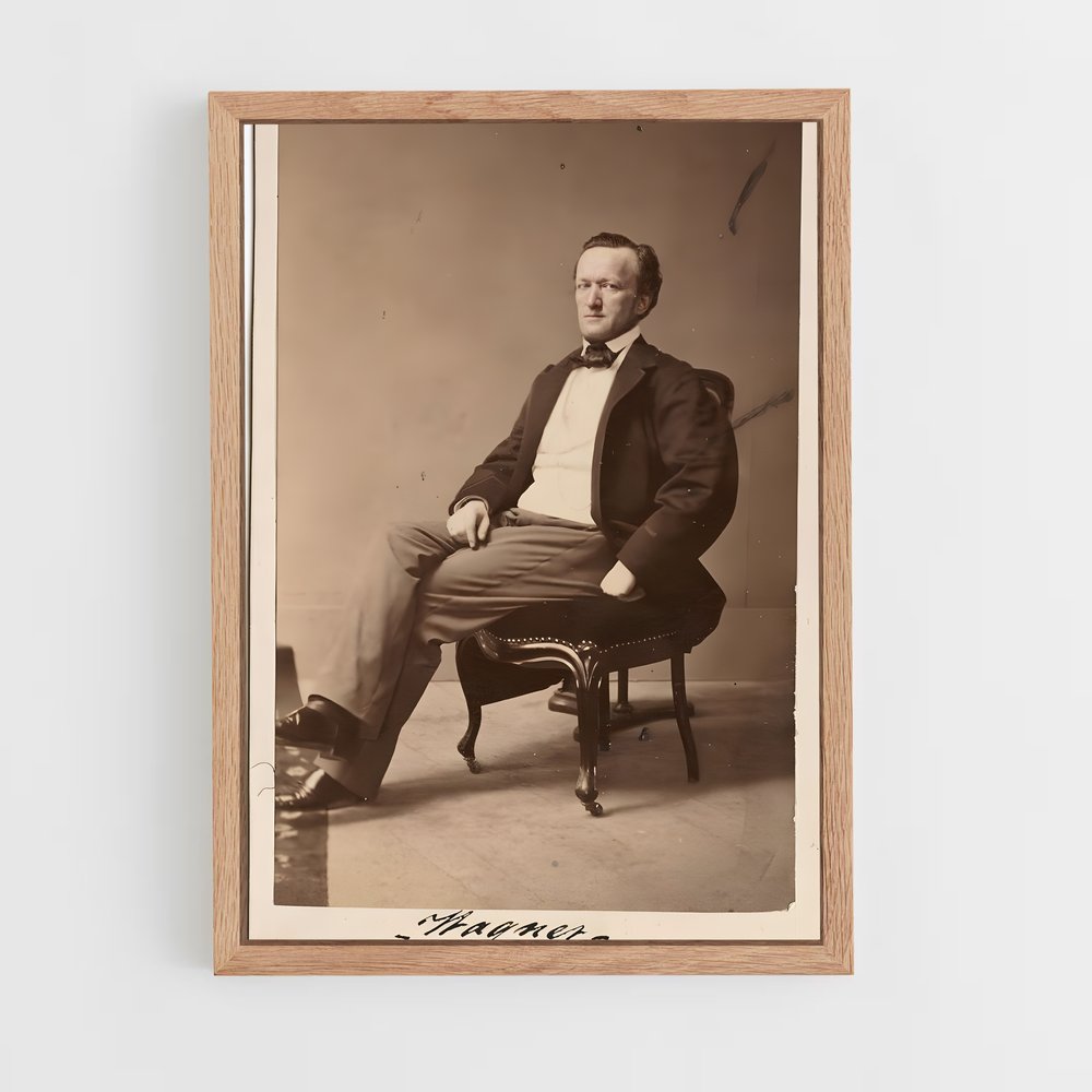 ap-richard wagner-3 cadre Bois clair