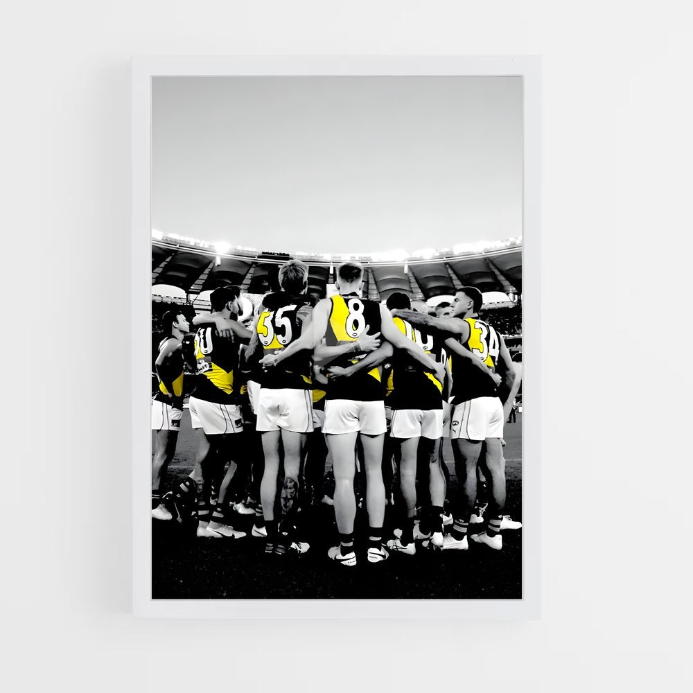 ap-richmond tigers-1 cadre Blanc
