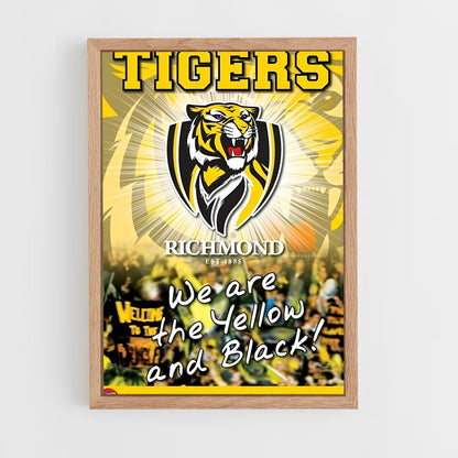 ap-richmond tigers-2 cadre Bois clair