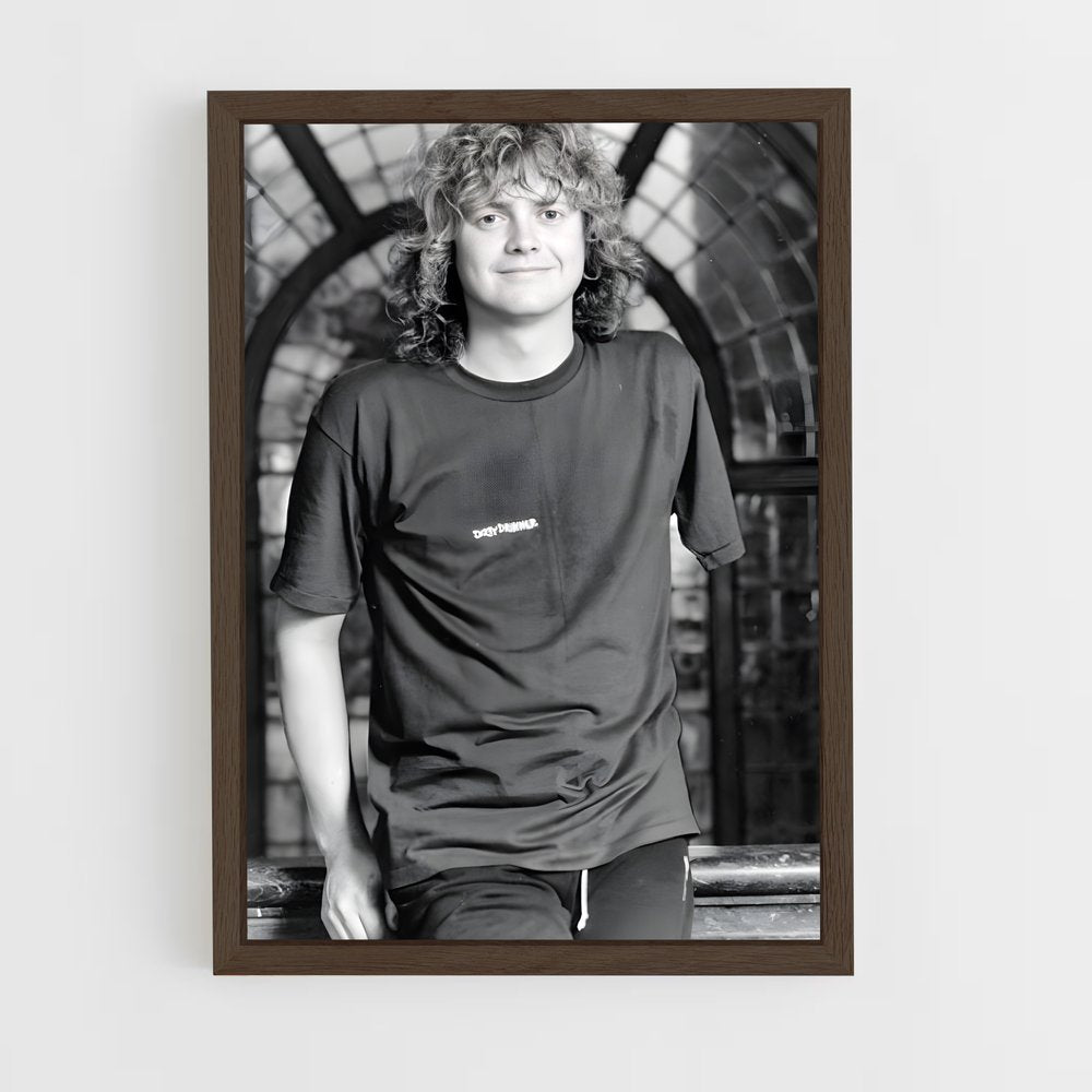 ap-rick allen-3 cadre Bois foncé