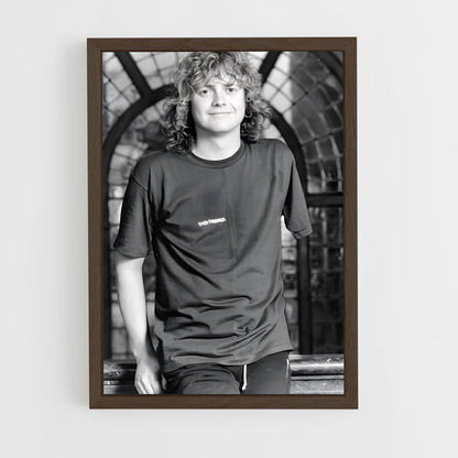 ap-rick allen-3 cadre Bois foncé