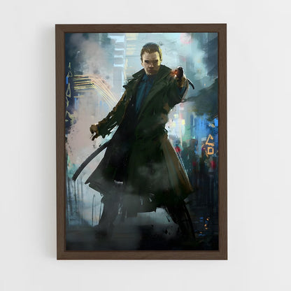 ap-rick deckard-5 cadre Bois foncé