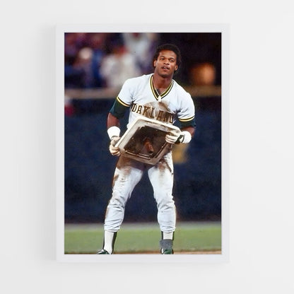 ap-rickey henderson-3 cadre Blanc