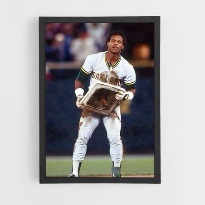 ap-rickey henderson-3 cadre Noir
