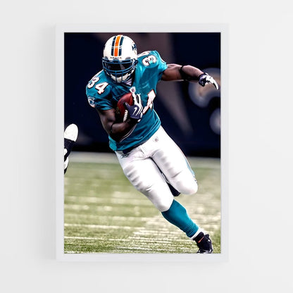 ap-ricky williams-2 cadre Blanc