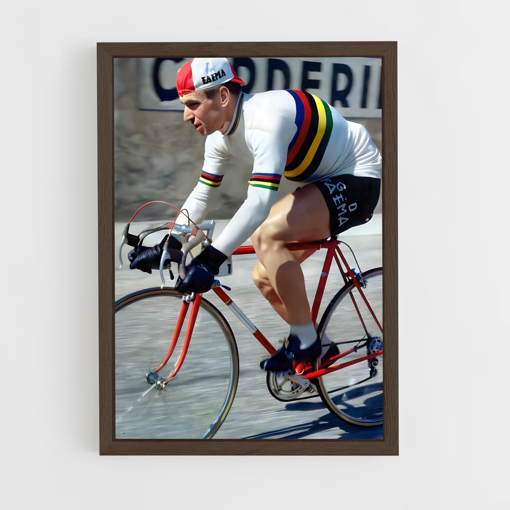 ap-rik van looy-1 cadre Bois foncé