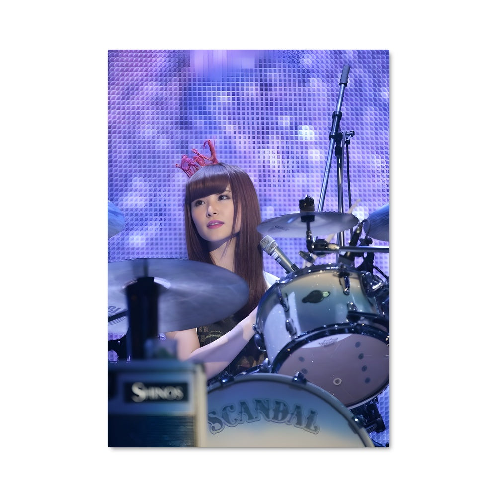 Poster Drummer Girl