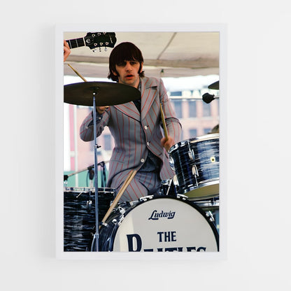 ap-ringo starr-2 cadre Blanc